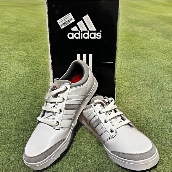 Adidas Men's Adicross Gripmore Golf Sneakers Shoes Low Top Lace Up Sporty FLAW - Picture 1 of 12